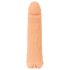 Nature Skin - 2u1 vagina i penis rukav - 23cm (prirodna)