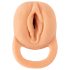 Nature Skin - 2u1 vagina i penis rukav - 23cm (prirodna)