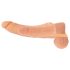 Nature Skin - 2u1 vagina i penis rukav - 23cm (prirodna)