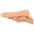 Nature Skin - 2u1 vagina i penis rukav - 23cm (prirodna)