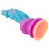 Beasty Cocks - vanzemaljski silikonski dildo (plavo-narandžasti)