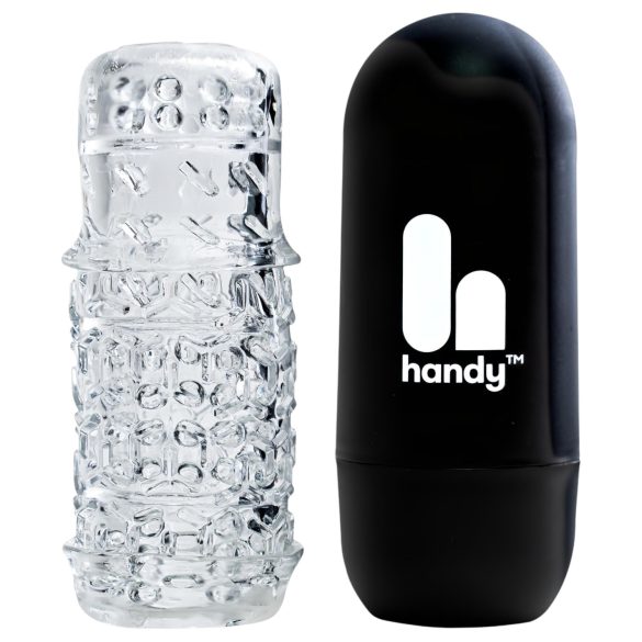 The Handy TrueGrip Gen 2 rukav - masturbator (prozirni)