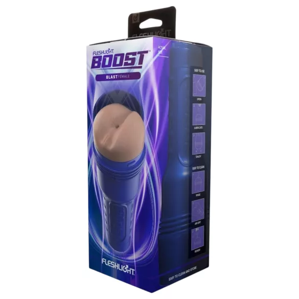 Fleshlight Boost Blast - realističan anus masturbator (naturalan)