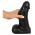 Realistixxx Real Giant - dildо са тестисима - 22 cm (црни)
