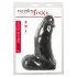 Realistixxx Real Giant - dildо са тестисима - 22 cm (црни)