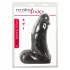 Realistixxx Real Giant - dildо са тестисима - 22 cm (црни)