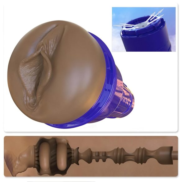 Fleshlight Boost Bang - realističan masturbator u boji kože (smeđa)