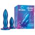 Durex Deep & Deeper analni plug set - plavo, 2 delova