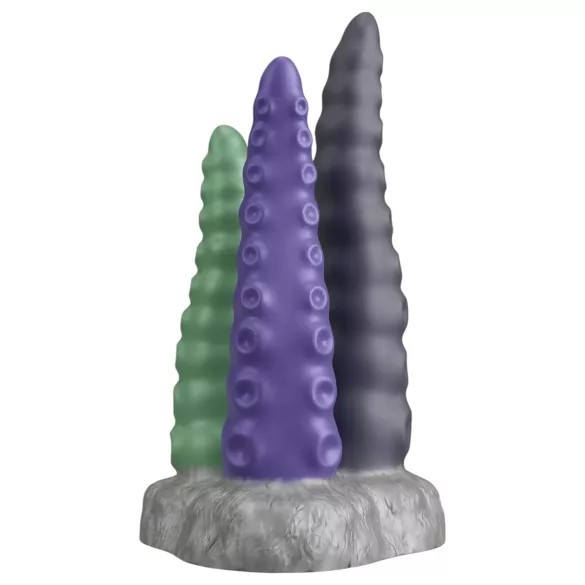 Beasty Cocks Trostruka Pipak - trostruki dildo sa pipcima