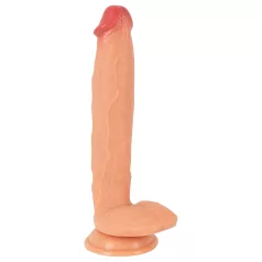   Realistixxx Real Giant - ekstra veliki dildo sa testisima (prirodno)
