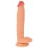 Realistixxx Pravi Džin - ekstra veliki dildo sa testisima (prirodan)