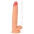 Realistixxx Pravi Džin - ekstra veliki dildo sa testisima (prirodan)