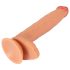Realistixxx Pravi Džin - ekstra veliki dildo sa testisima (prirodan)