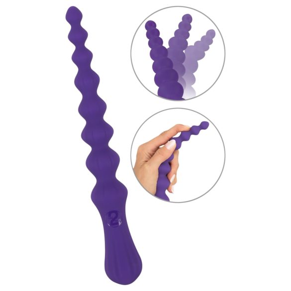You2Toys - Loptastični fleksibilni analni dildo (ljubičasti)