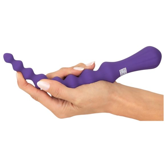 You2Toys - Kuglasti fleksibilni analni dildo (ljubičasti)