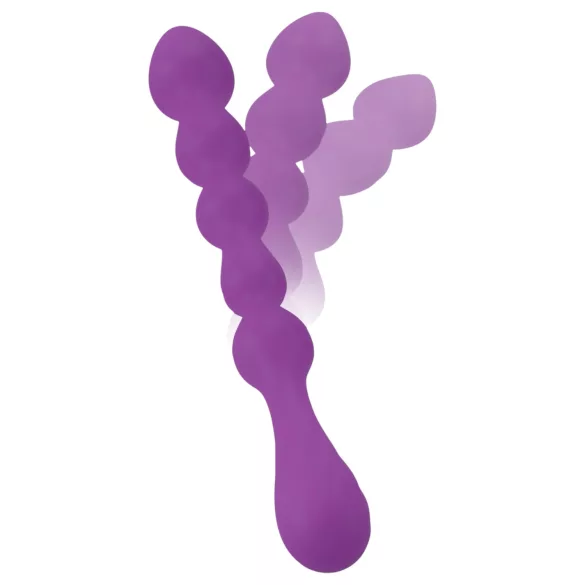 You2Toys - Fleksibilni analni dildo sa kuglicama - (ljubičasti)