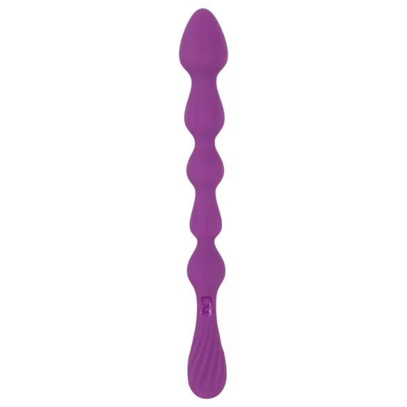 You2Toys - Fleksibilni analni dildo sa kuglicama - (ljubičasti)