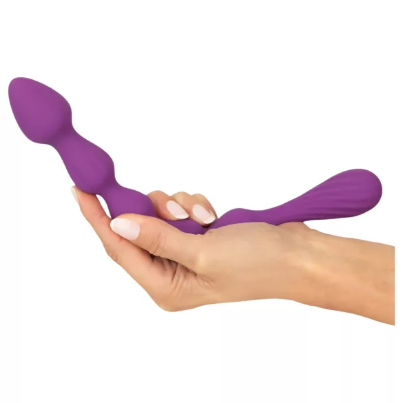 You2Toys - Fleksibilni analni dildo sa kuglicama - (ljubičasti)
