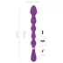 You2Toys - Fleksibilni analni dildo sa kuglicama - (ljubičasti)