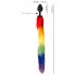 You2Toys - silikonski analni plug i rep (duga)