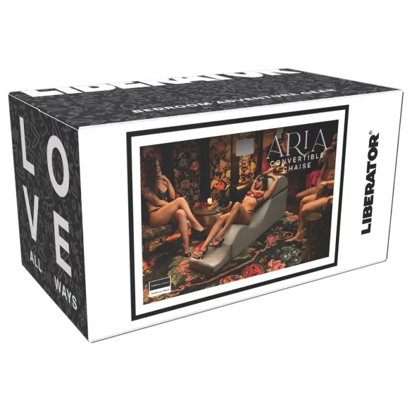 Liberator Aria Flip Chase - Seks Sofa (siva)