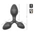 Black Velvet - trostruki analni plug (crni)