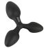 Black Velvet - trostruki analni plug (crni)