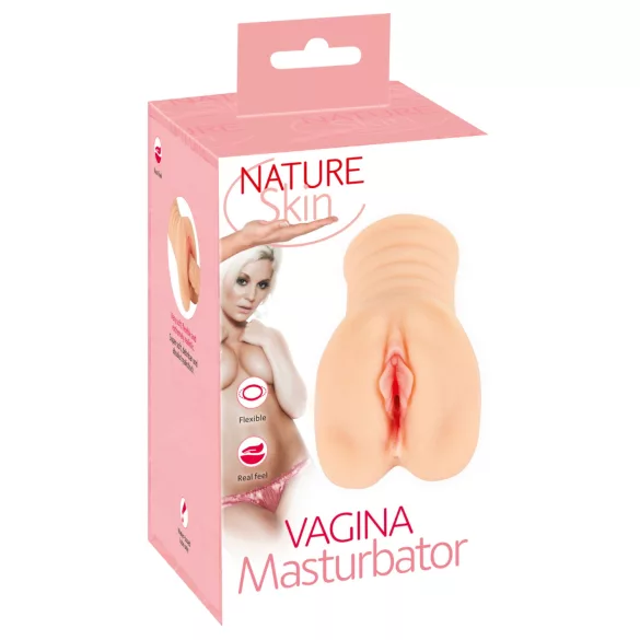 Nature Skin - realistični vagina masturbator (prirodna)