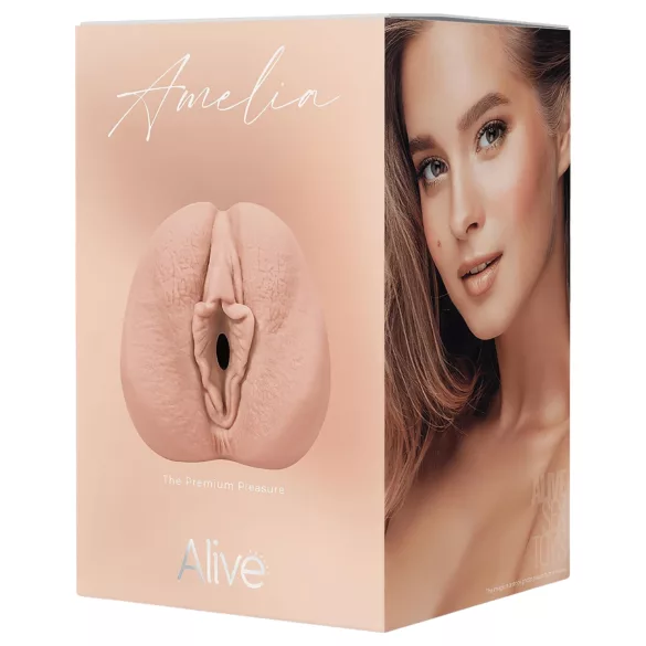 Alive Amelia S - veštačka vagina masturbator (prirodna)