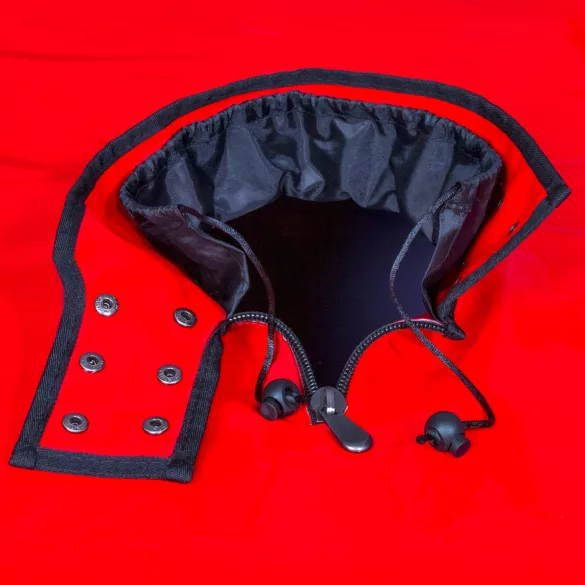 Secretdome - BDSM seks kabina sa otvorima (crna)