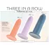 You2Toys - Three in a Row - set za trening sa dildom - 3 komada (raznobojno)