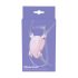 Luksuzni - prilagodljivi pojas za klitoralni vibrator (beli)