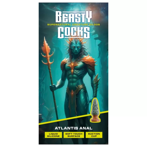 Beasty Cocks Atlantis - analni čep (zeleni)