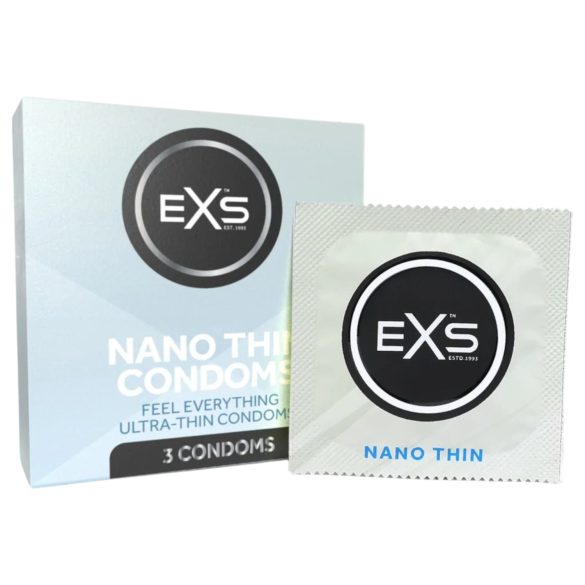 EXS Nano Thin - ultratanki kondomi (3 komada)