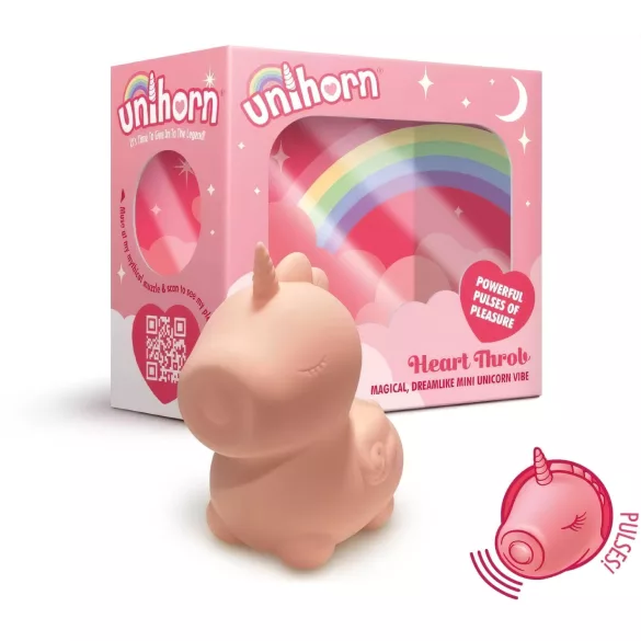 Unihorn Heart Throb - punjenje za klitoralni užitak jednoroga (pink)