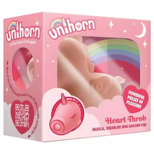 Unihorn Heart Throb - punjenje za klitoralni užitak jednoroga (pink)