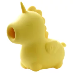   Unihorn Bean Blossom - akumulatorski žuti stimulator klitorisa jednorog