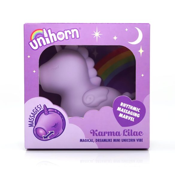 Unihorn Karma - punjenje jednorog vibrirajući stimulator (ljubičasto)