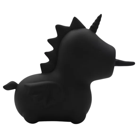 Unihorn Wild Spirit - crni akumulatorski stimulator klitorisa