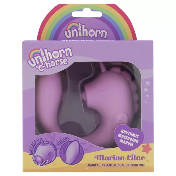 Unihorn C-Horse - vibrator za G-tačku i klitoris (ljubičasti)