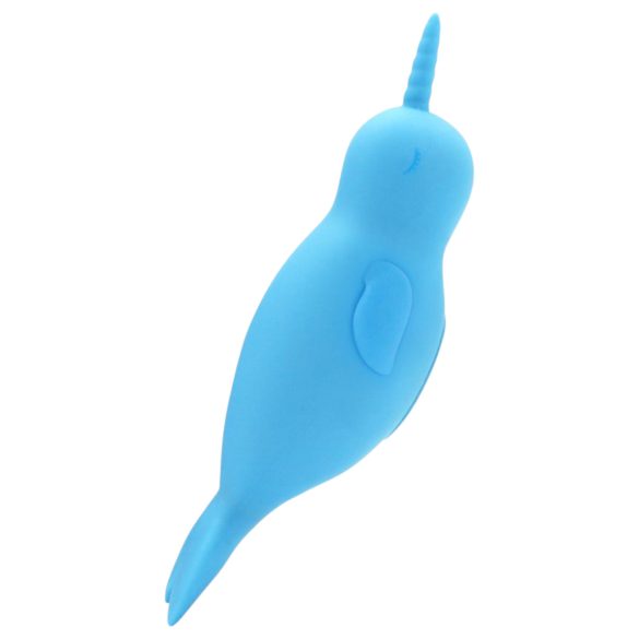 Morski Jednorog - punjivi narval vibrator za klitoris (plavi)