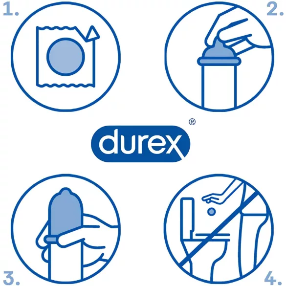 Durex Invisible Slim - tanke kondome (10 komada)