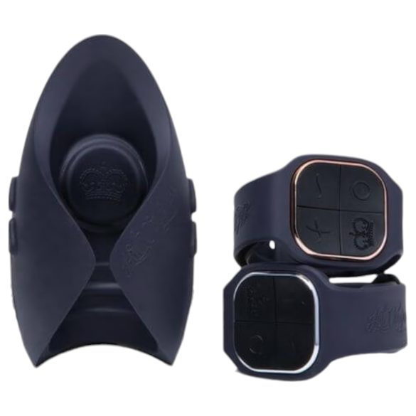 Pulse Duo Lux - punjivi parne vibracije (siva)