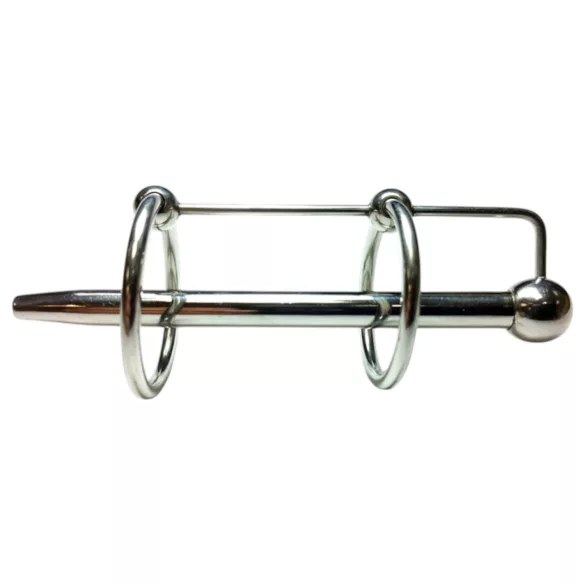 Rouge - nerđajući čelik, dvostruki prstenasti dilator (srebrni)