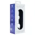 Clarity Utopian Mystique - rebrasti stakleni analni dildo (proziran)