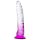 Usamljeni Vitez - dildo sa vakumom (ljubičasto-providno)