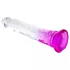 Usamljeni Vitez - dildo sa vakumom (ljubičasto-providno)