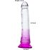Usamljeni Vitez - dildo sa vakumom (ljubičasto-providno)