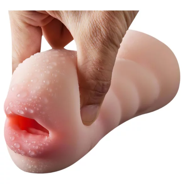 Lonely 2in1 - realistična vagina i usta masturbator (natur)