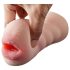 Lonely 2in1 - realistična vagina i usta masturbator (natur)